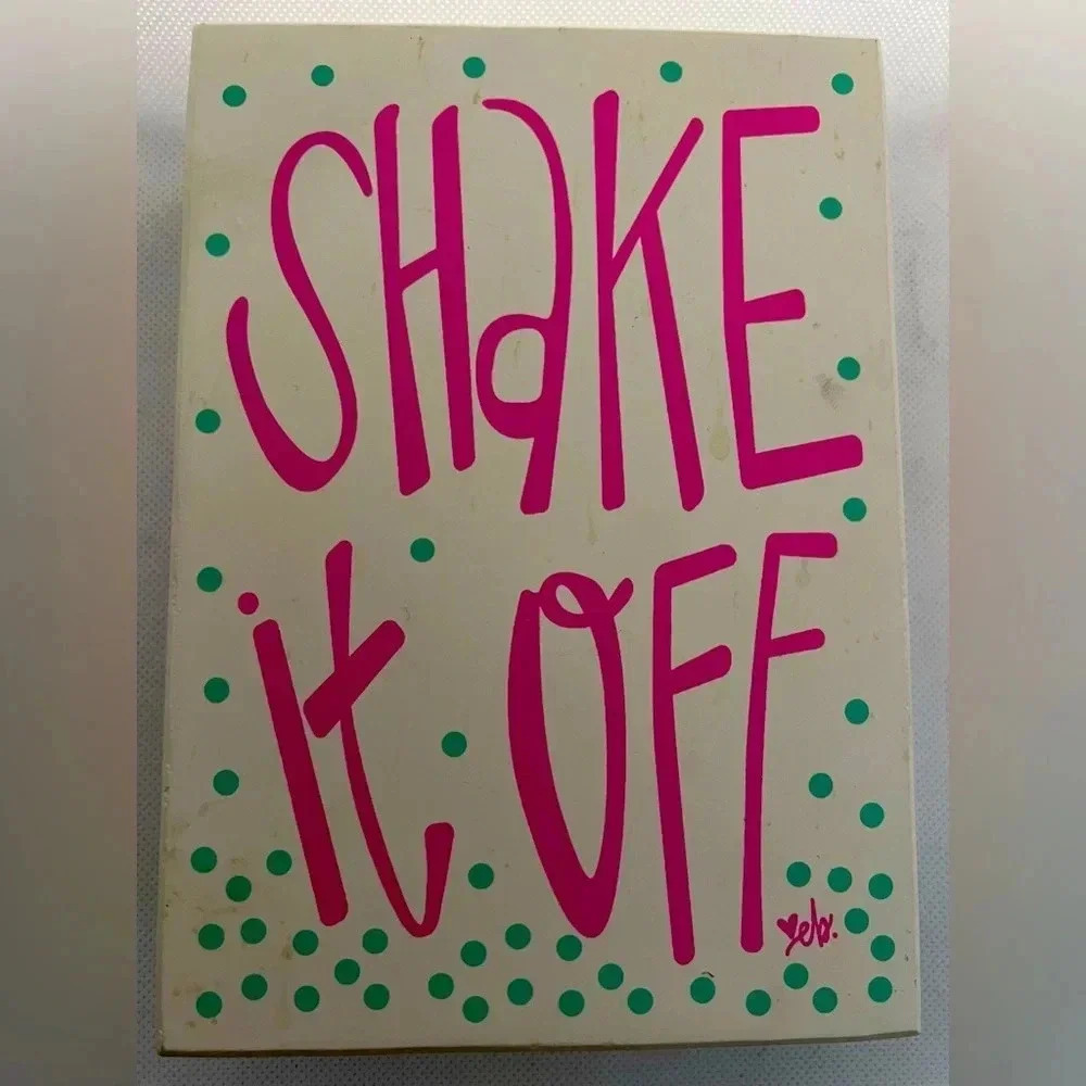 Kirkland’s | Shake It Off wooden sign.